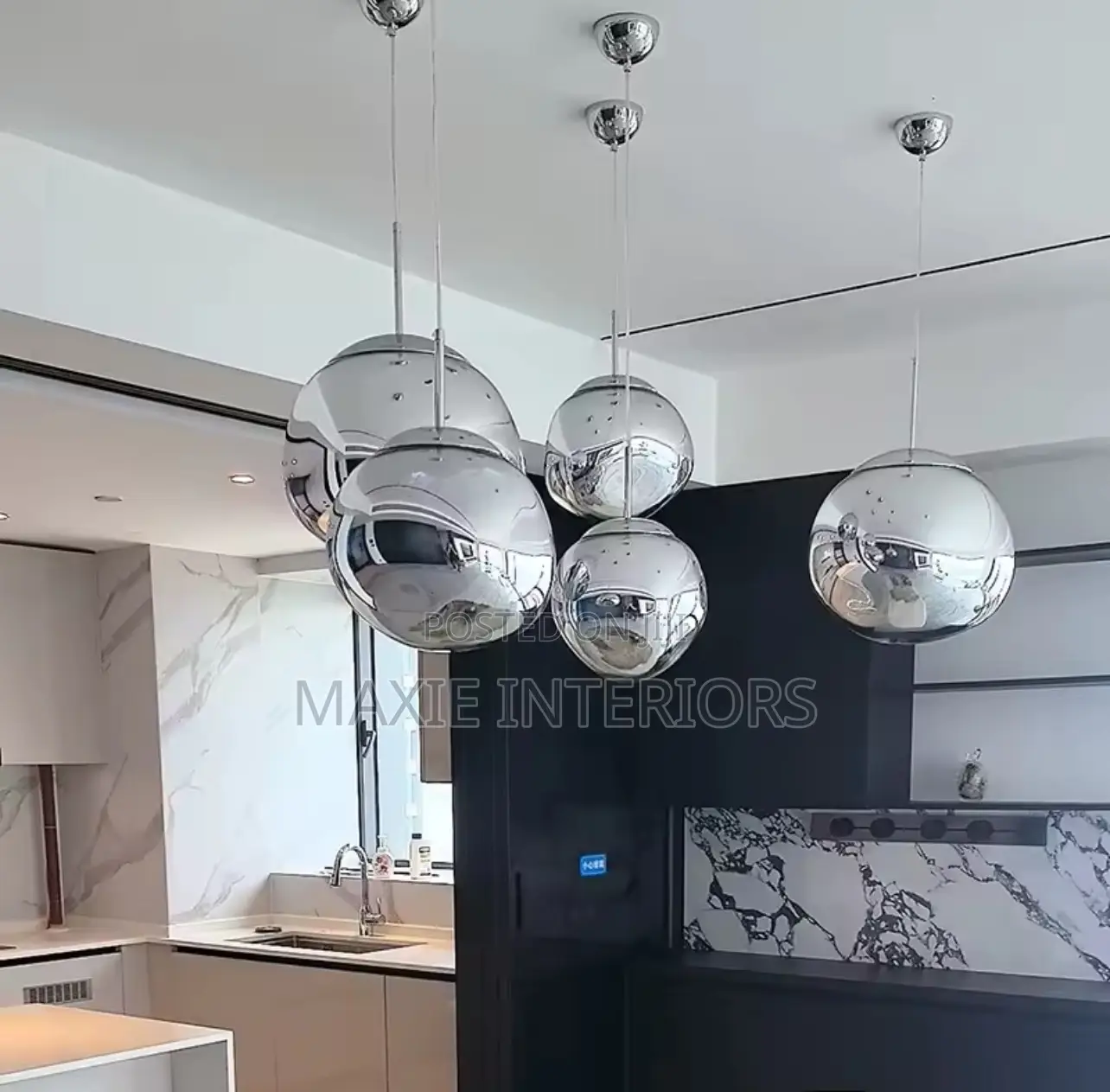 Modern Lava Loft Glass Ceiling Pendant Light