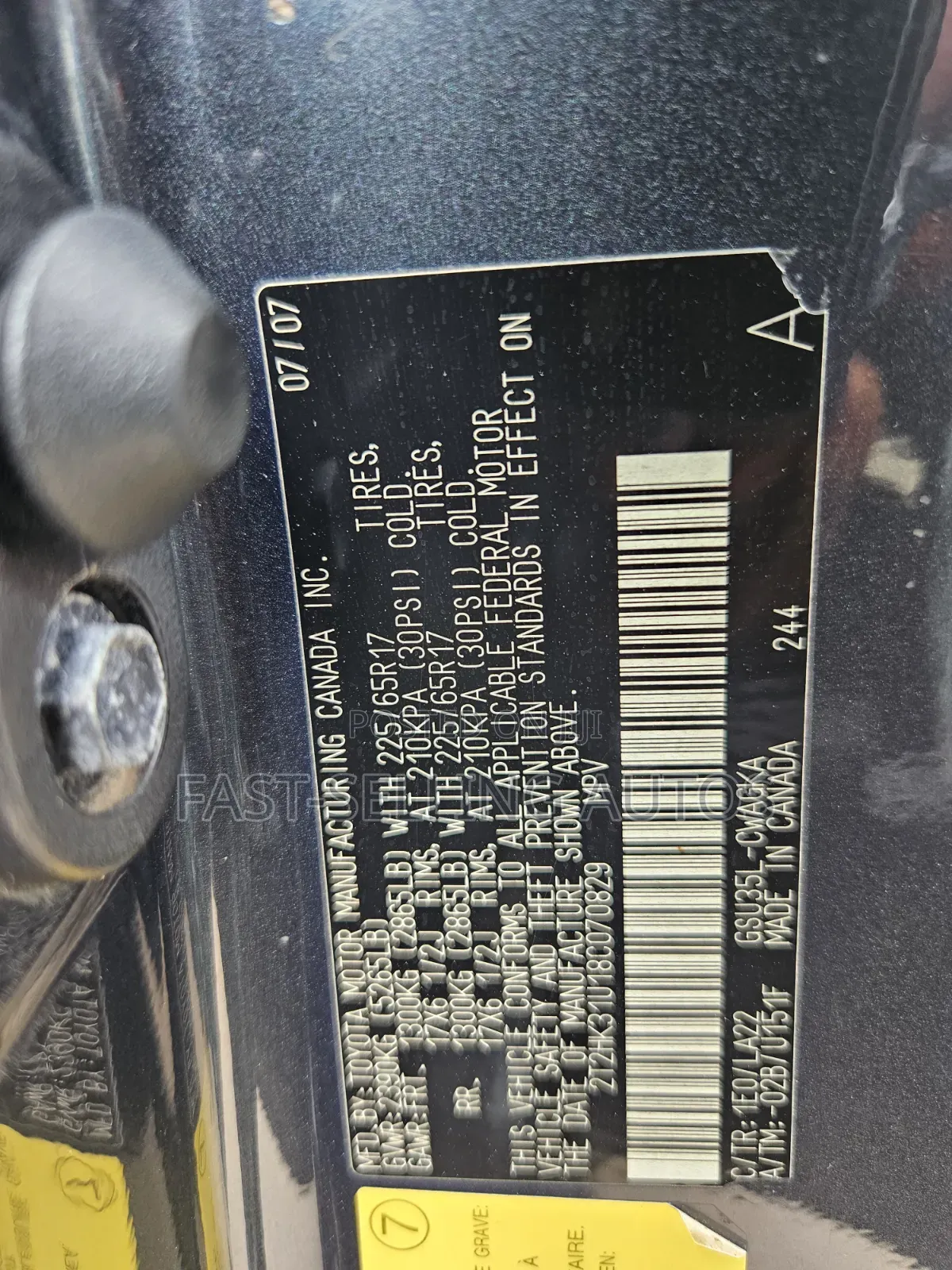 Lexus RX 2008 Gray