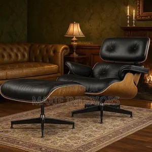 Living Room Top Grain Full Genuine Leather Lounge Furniture Armchair