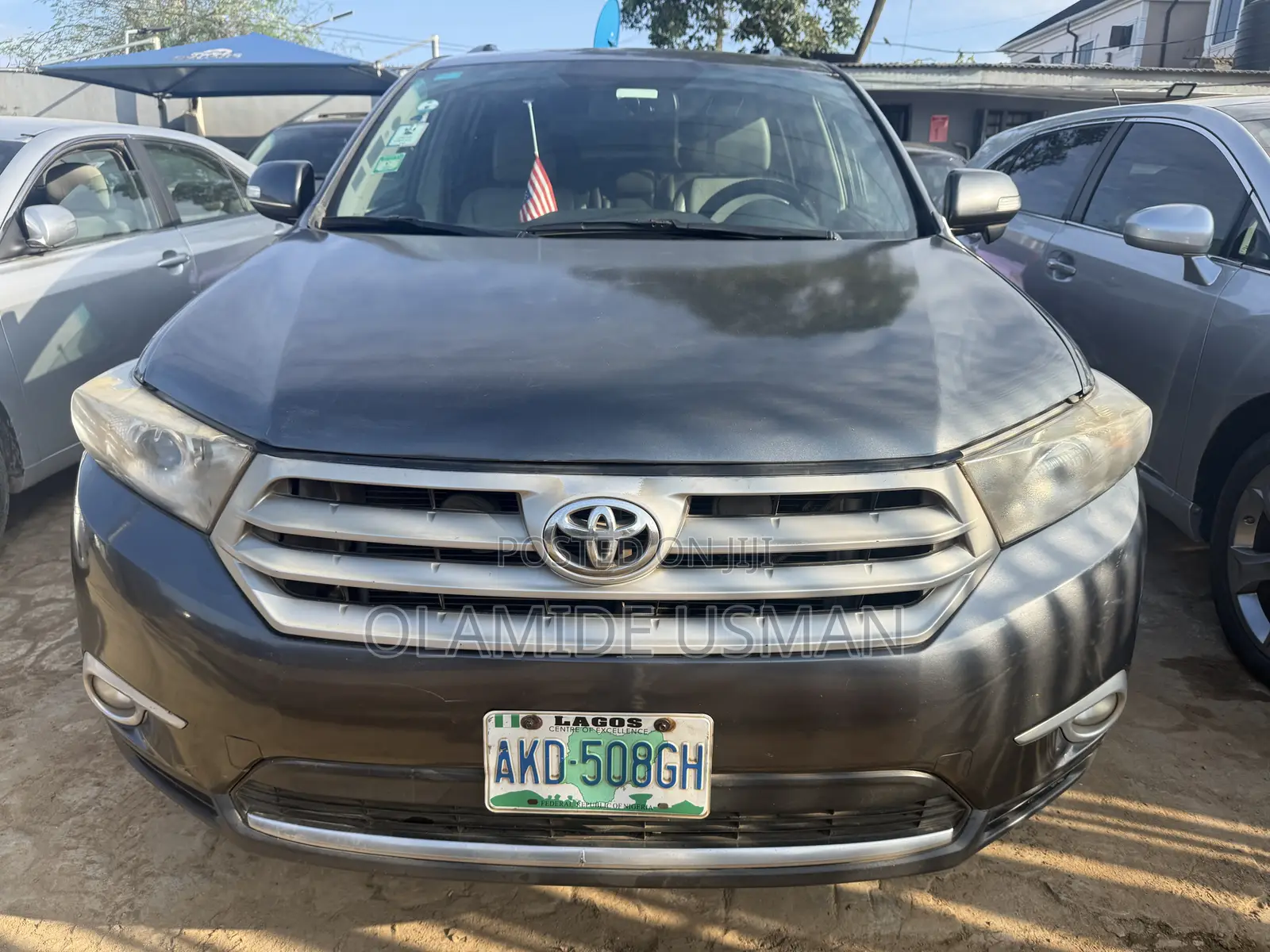 Toyota Highlander SE 2011 Gray