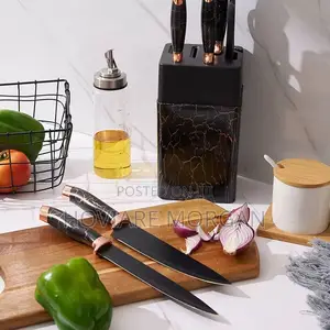 7pcs Marble Pattern Knife Set