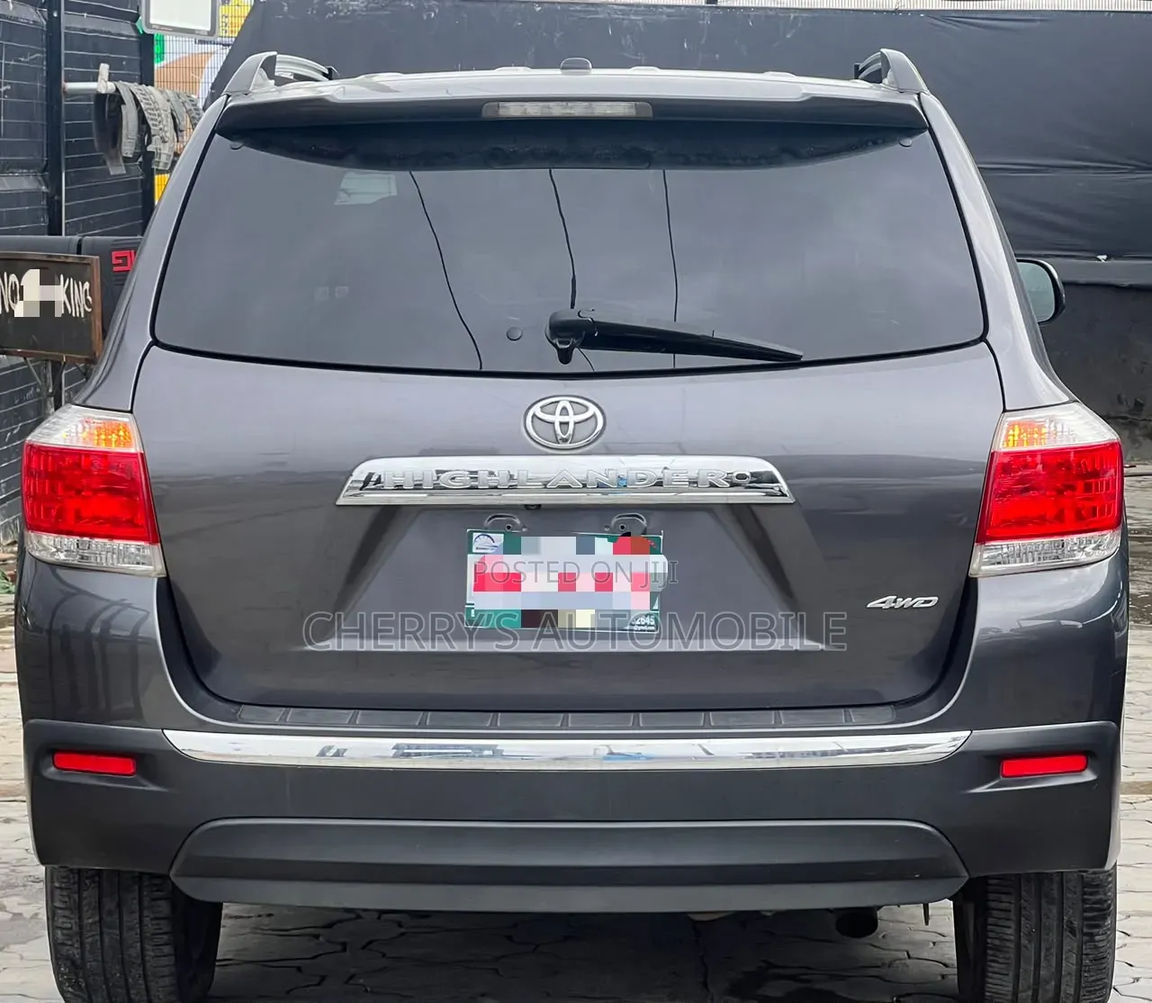 Toyota Highlander 2012 Gray