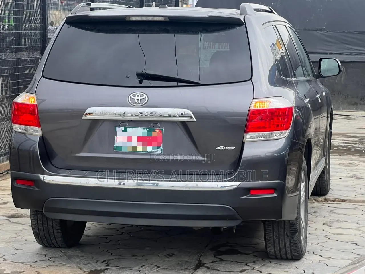 Toyota Highlander 2012 Gray