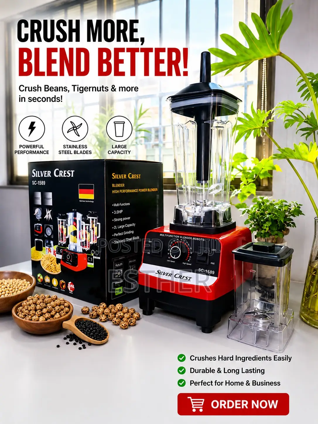 Silver Crest Blender