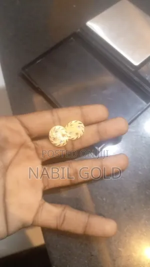 18karate Italian Gold Earrings