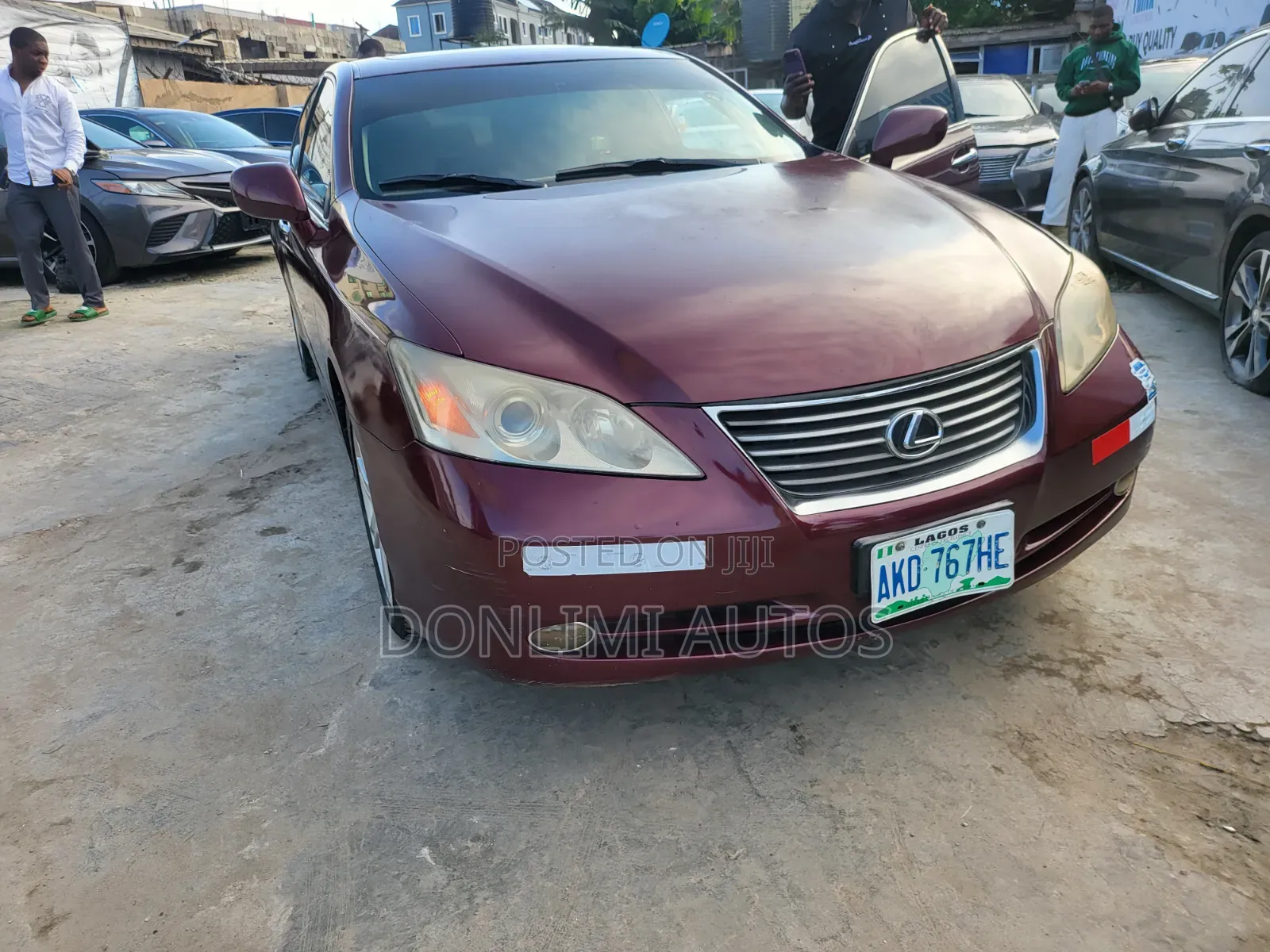 Lexus ES 350 2007 Burgundy