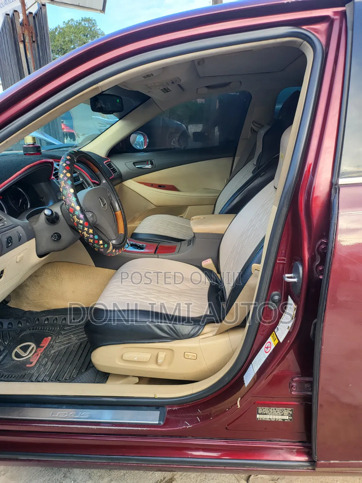 Lexus ES 350 2007 Burgundy