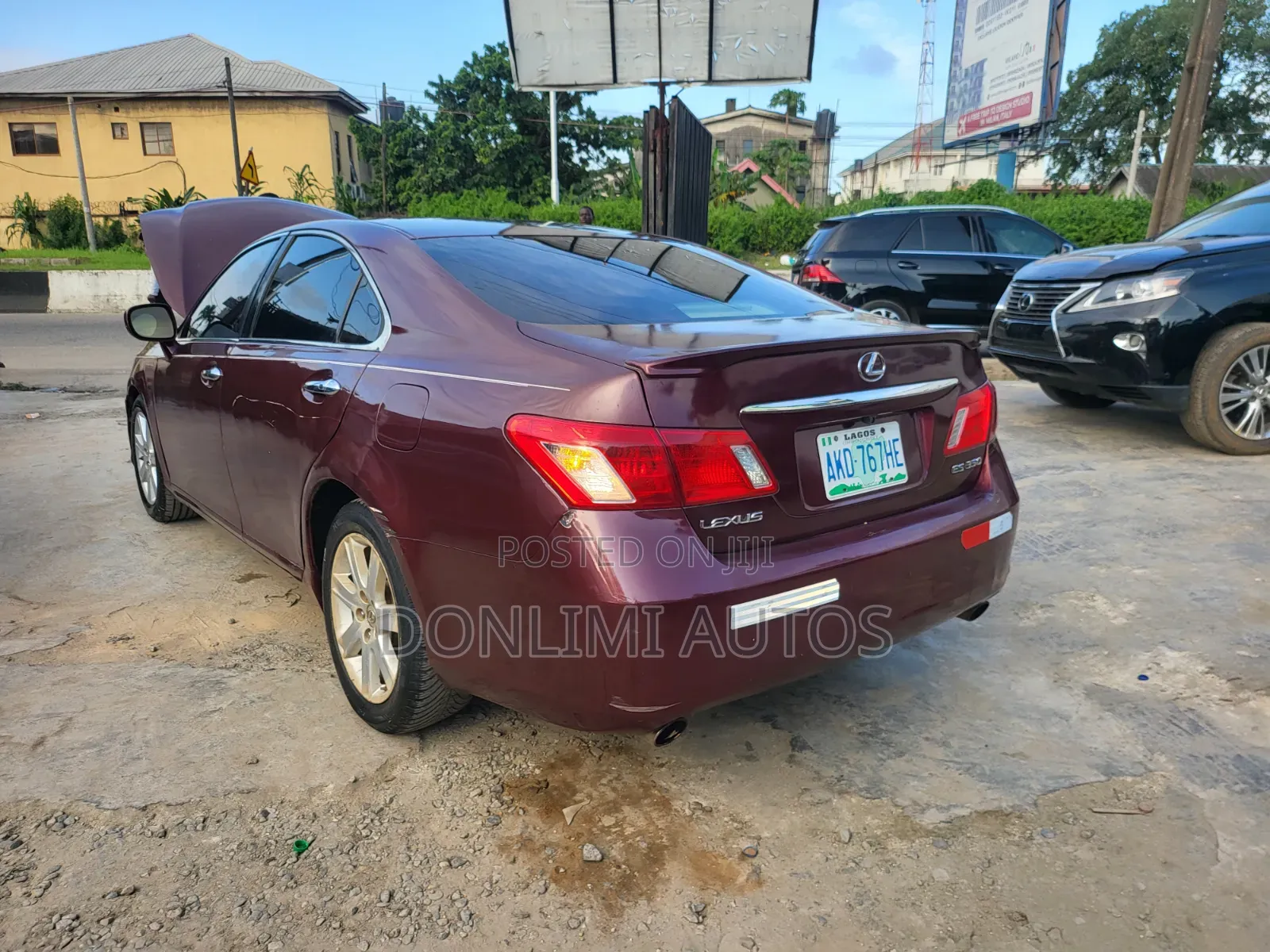 Lexus ES 350 2007 Burgundy