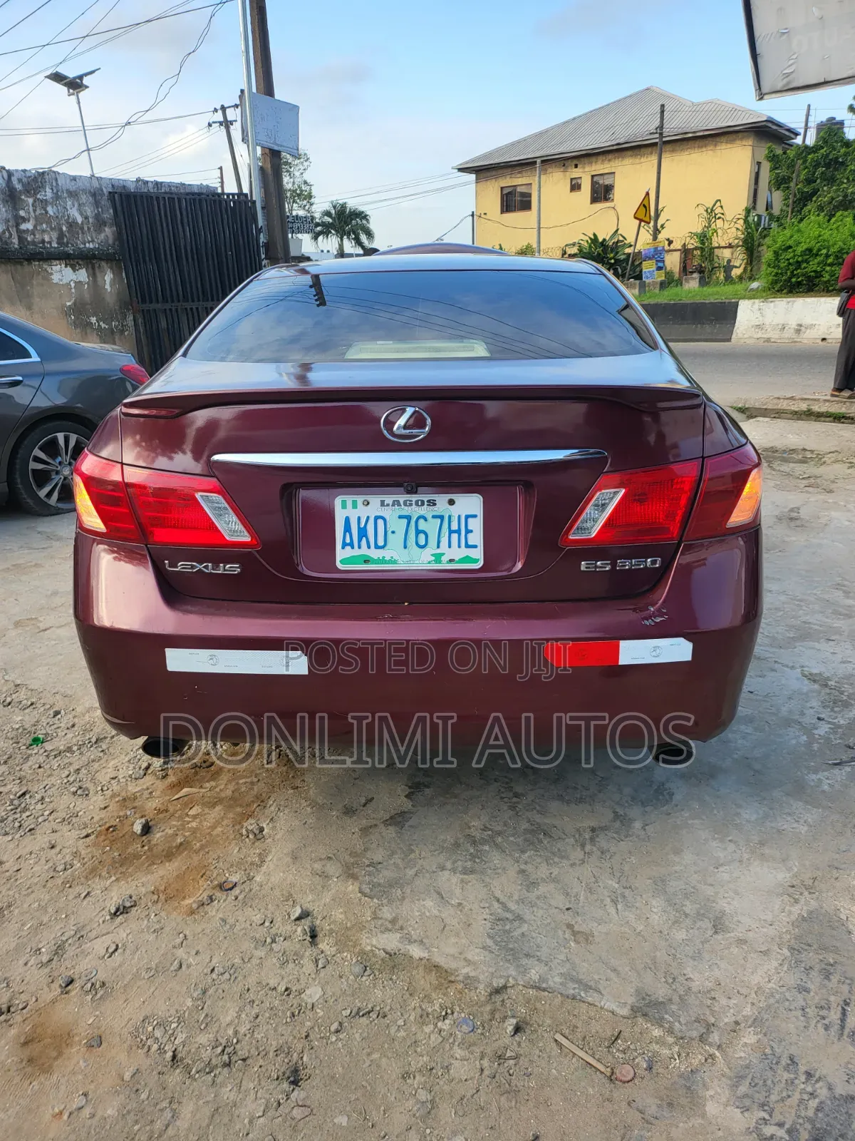 Lexus ES 350 2007 Burgundy