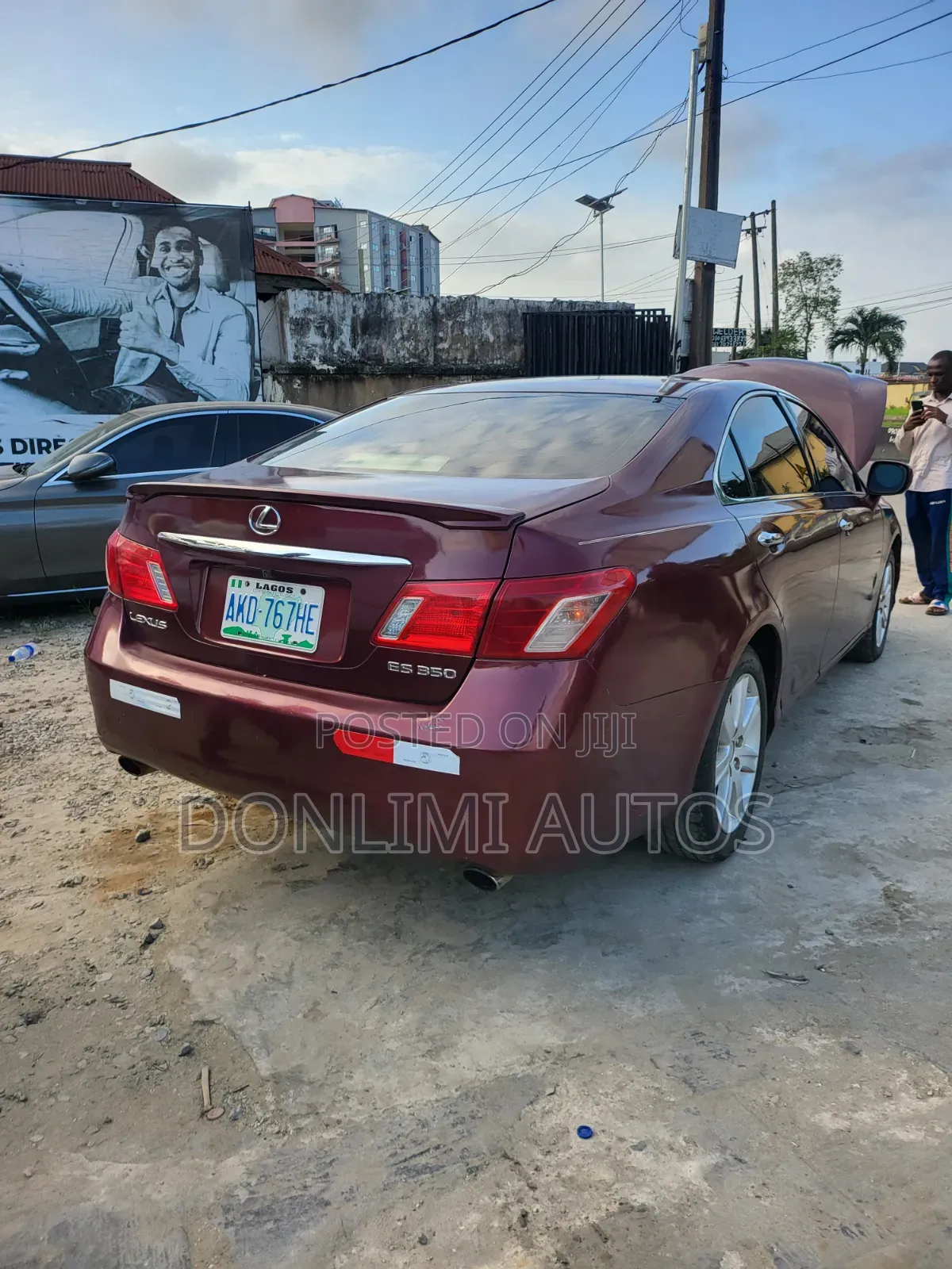 Lexus ES 350 2007 Burgundy