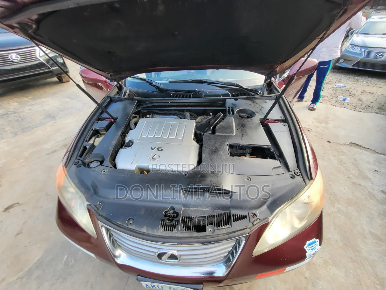 Lexus ES 350 2007 Burgundy