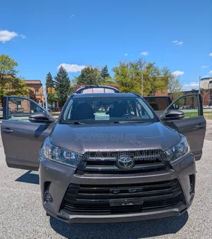 Toyota Highlander SE 2019 Gray
