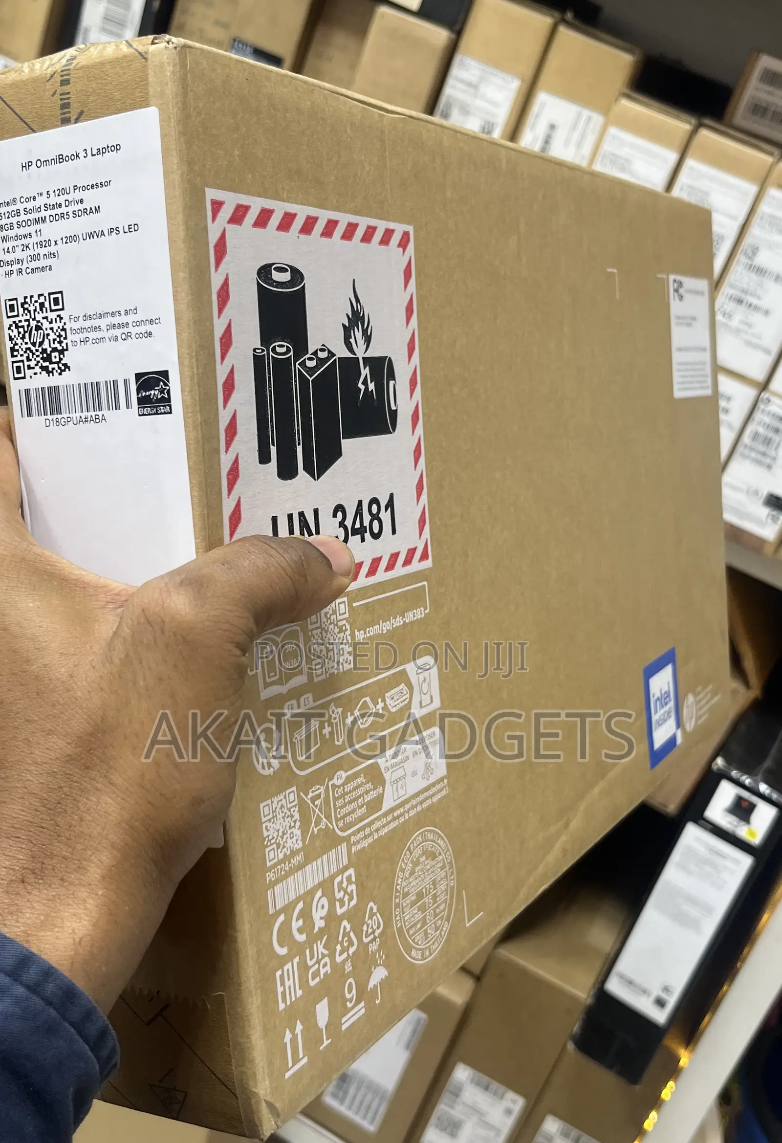 New Laptop HP 8GB Intel Core 5 SSD 512GB