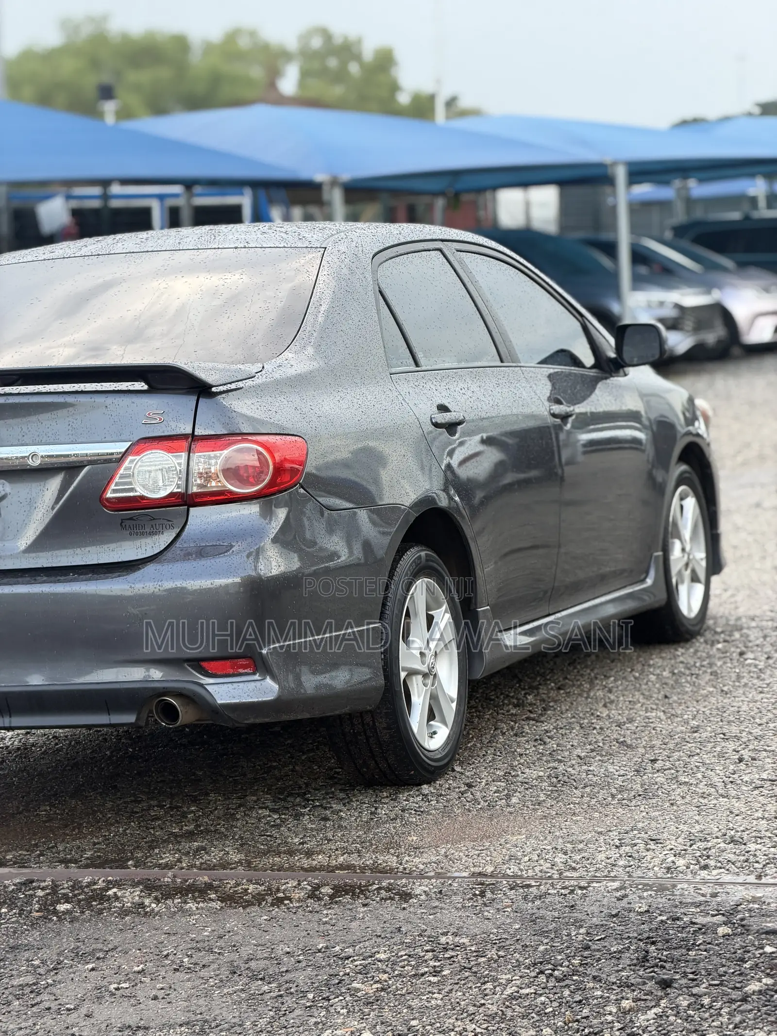 Toyota Corolla 2012 Gray