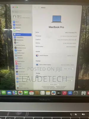 Laptop Apple MacBook Pro 2018 16GB Intel Core i9 SSD 1T