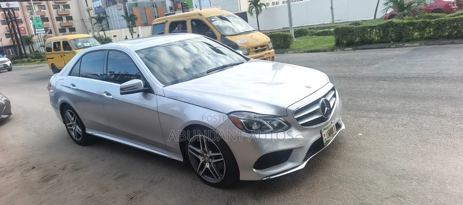 Mercedes-Benz E350 2015 Silver
