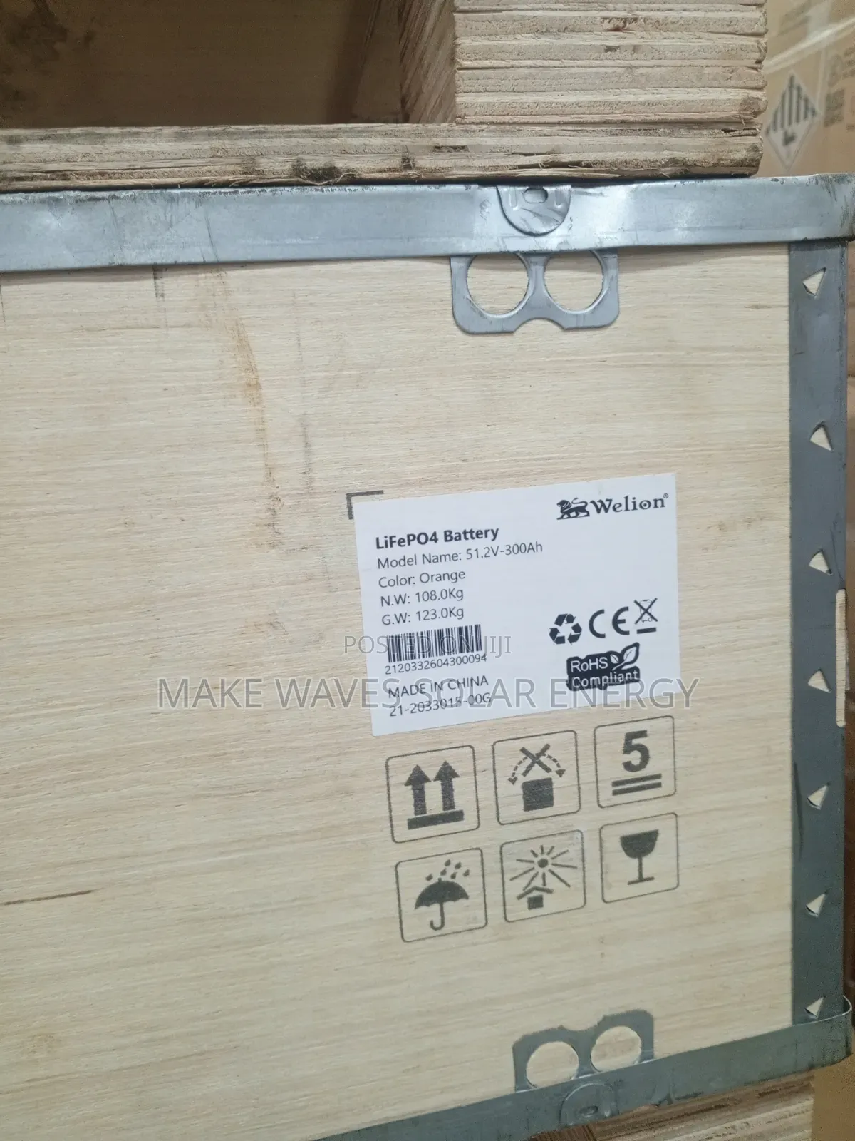 15kwh Welion Lithium Battery 48v