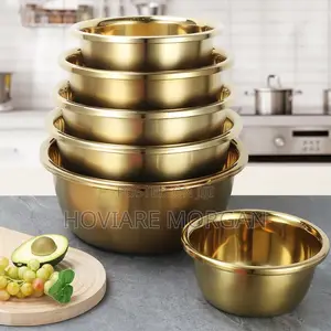 Quality Gold Mixing Bowl