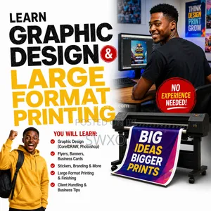 Learn Graphic Design and Large Format Printing