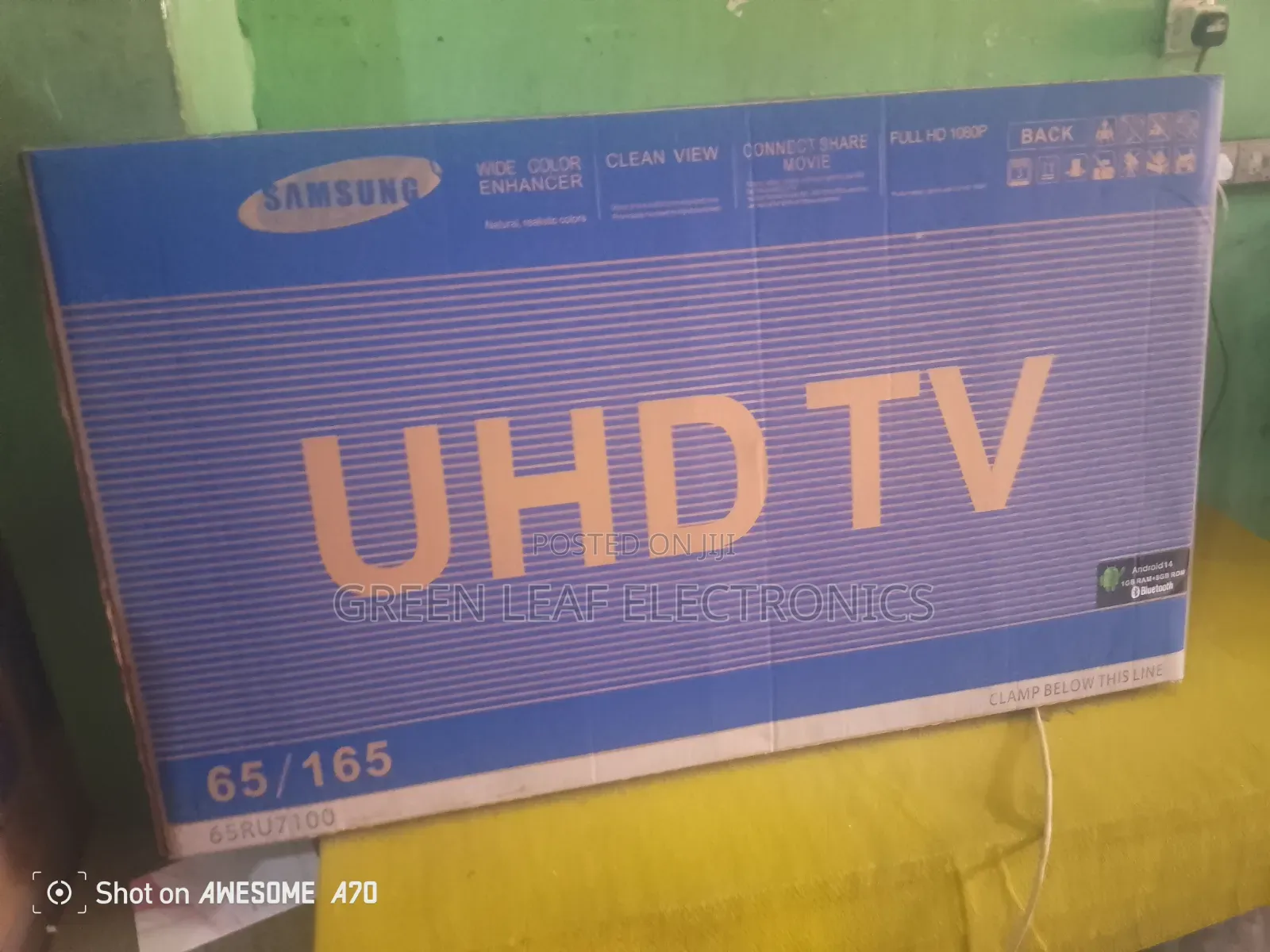 Samsung 65inches Smart Television (New)