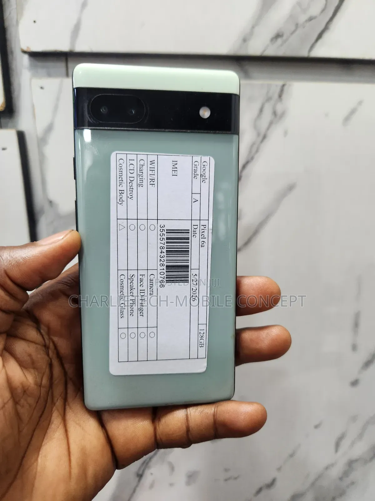 Google Pixel 6a 128 GB Black