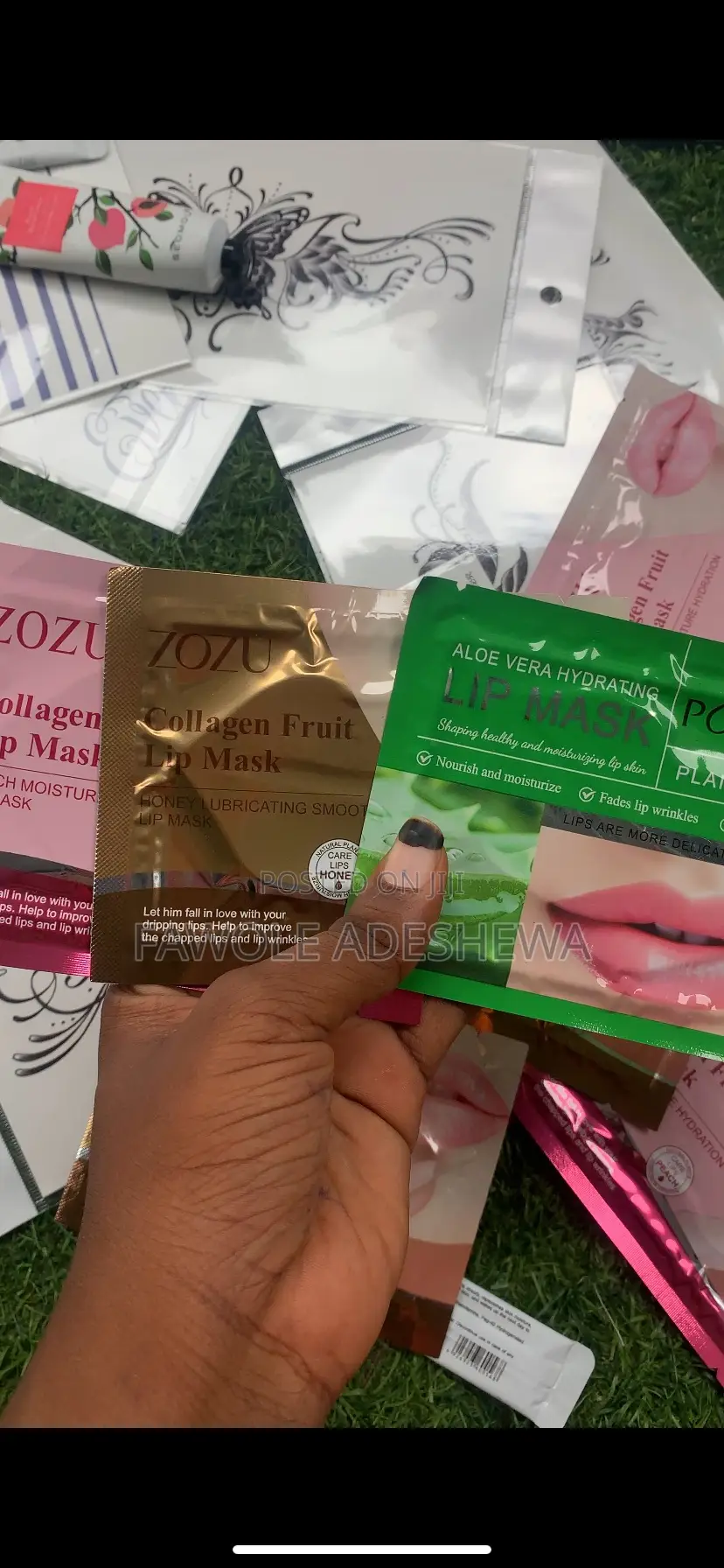 Lip and Eye Masks