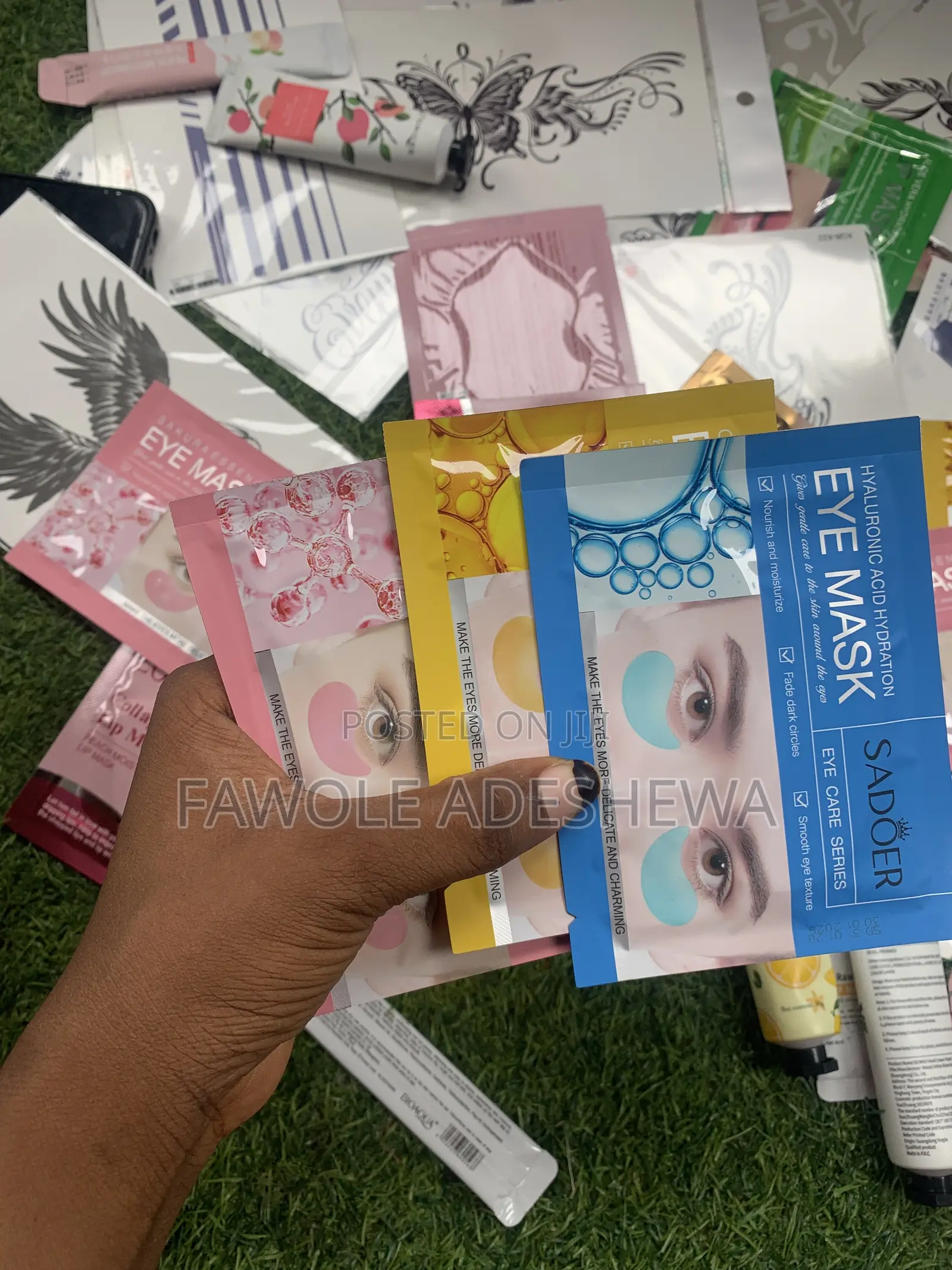 Lip and Eye Masks