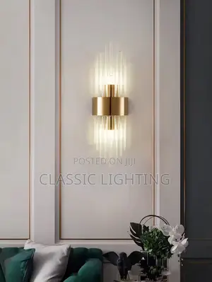 Stainless Steel Crystal Wall Sconce for Living Room, Bedroom Light