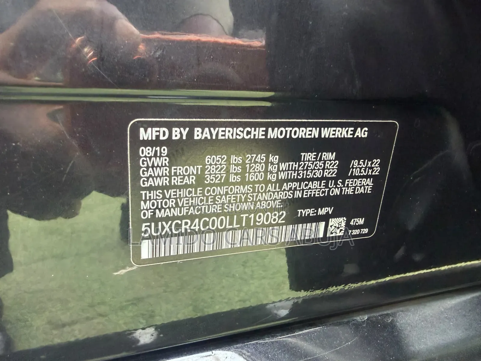 BMW X5 2020 Black