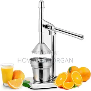 Stainless Steel Manual Citrus Juicer.