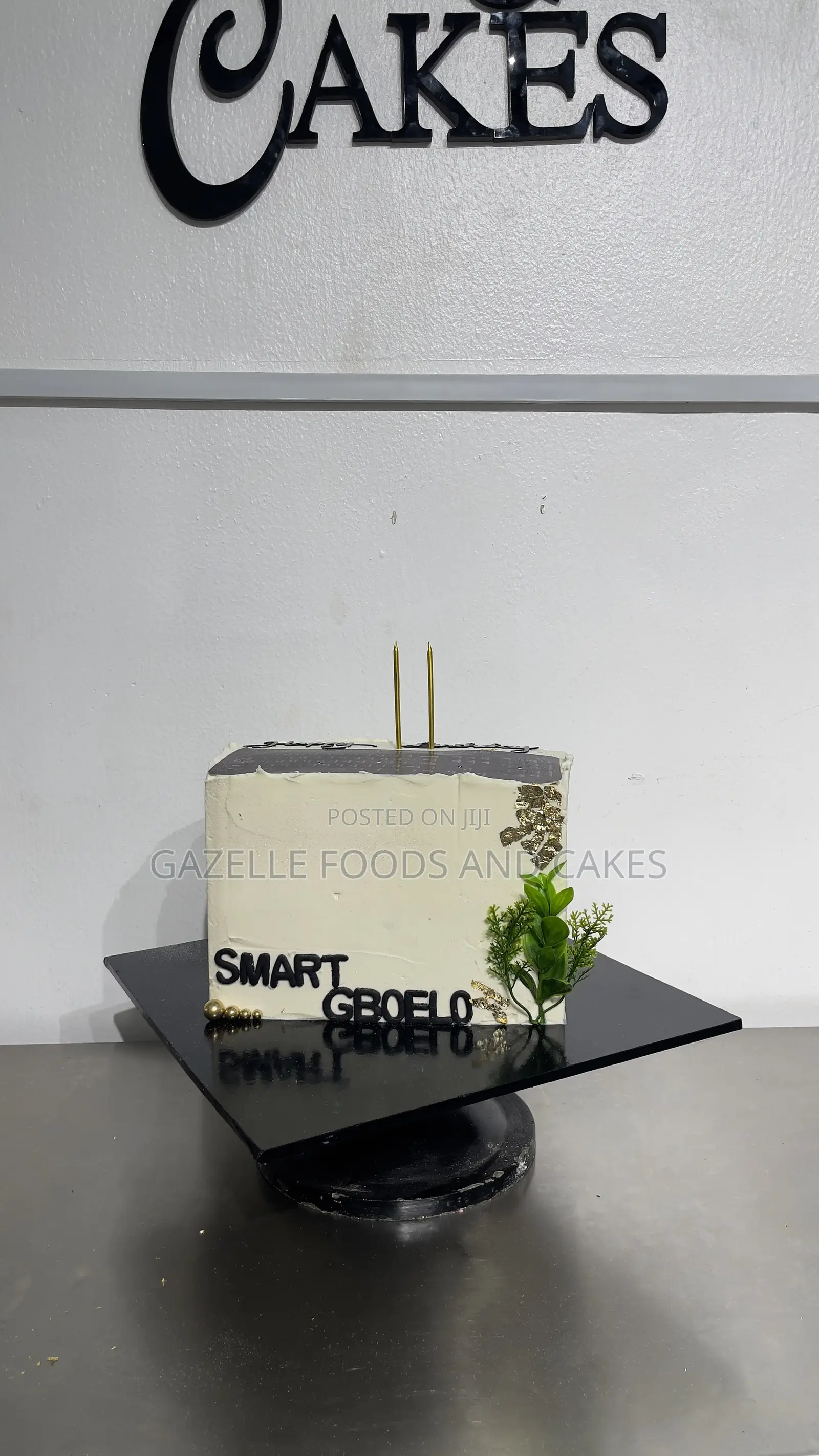 Custom Made Rectangle Cake 10 by 5inches
