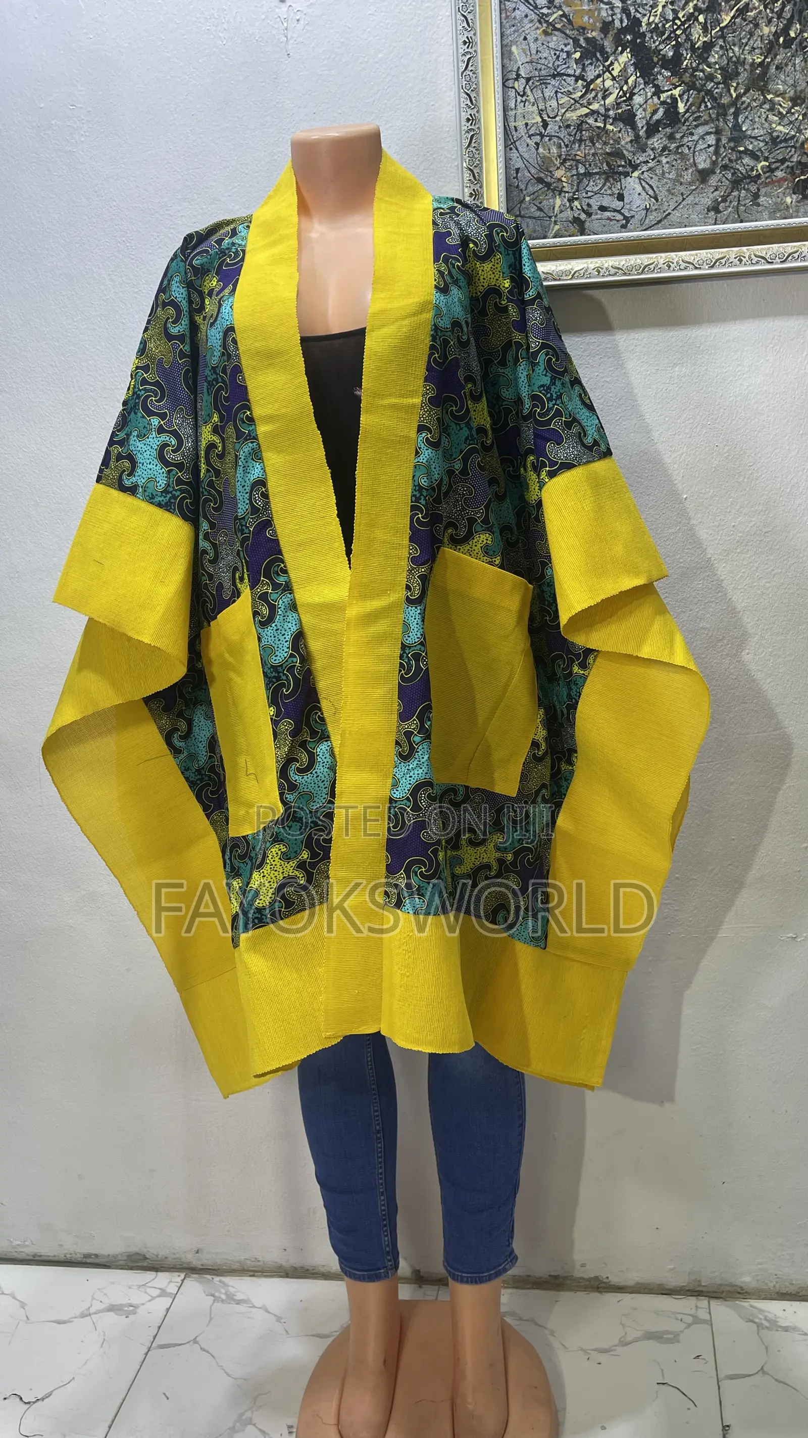 Asooke Ankara Jacket