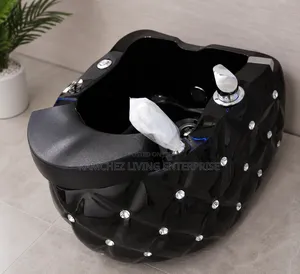 Black Luxury Pedicure Bowl Foot Spar