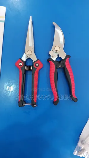 2pcs Set Of Straight and Angled Handle Manual Pruning Tools