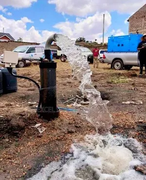 Water Borehole Drilling Delivered at Agege.