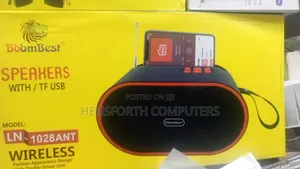 Boombest LN-1028ANT Portable Wireless Bluetooth Speaker and Radio