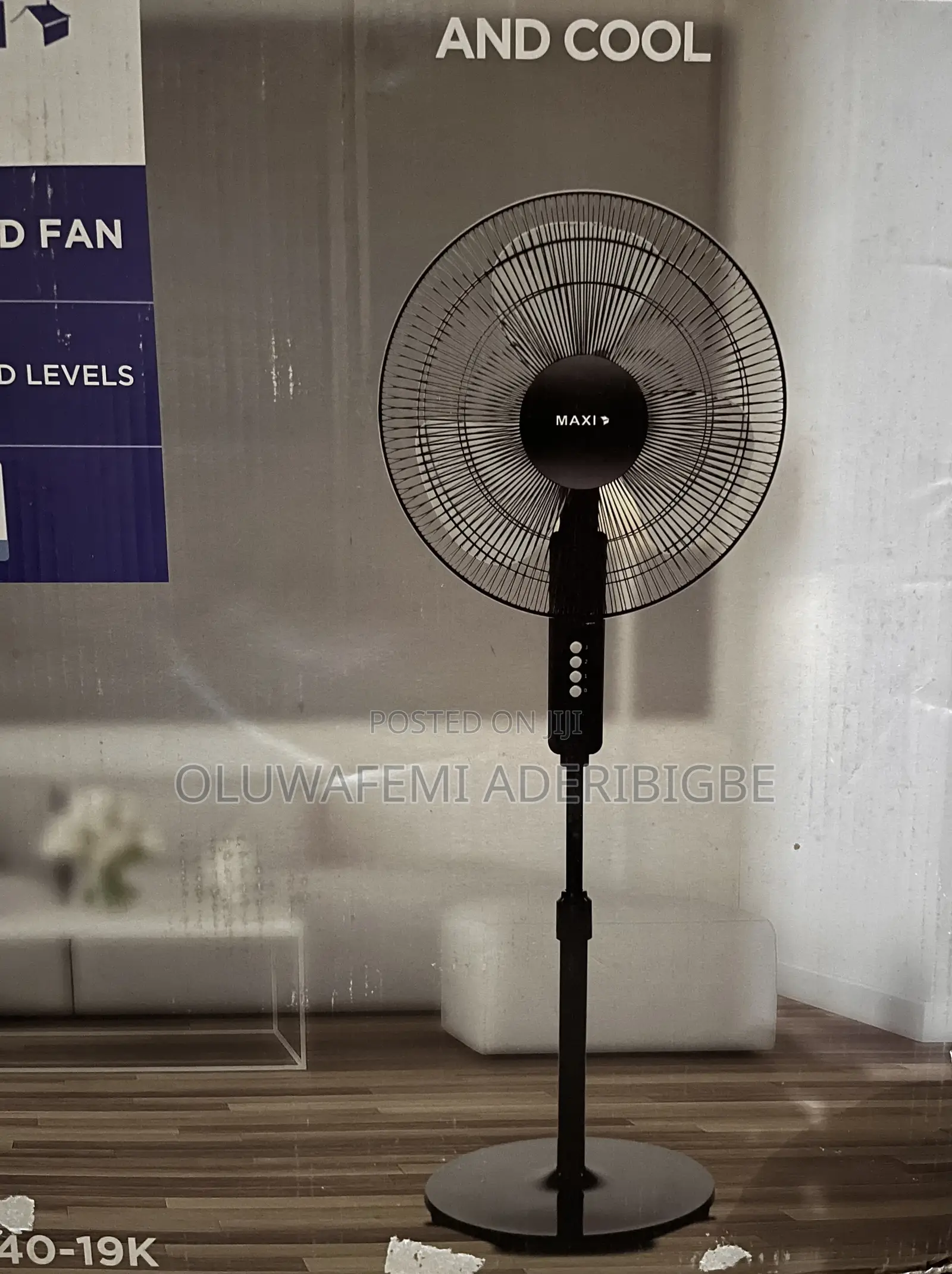 16” Maxi Electrical Stand Fan