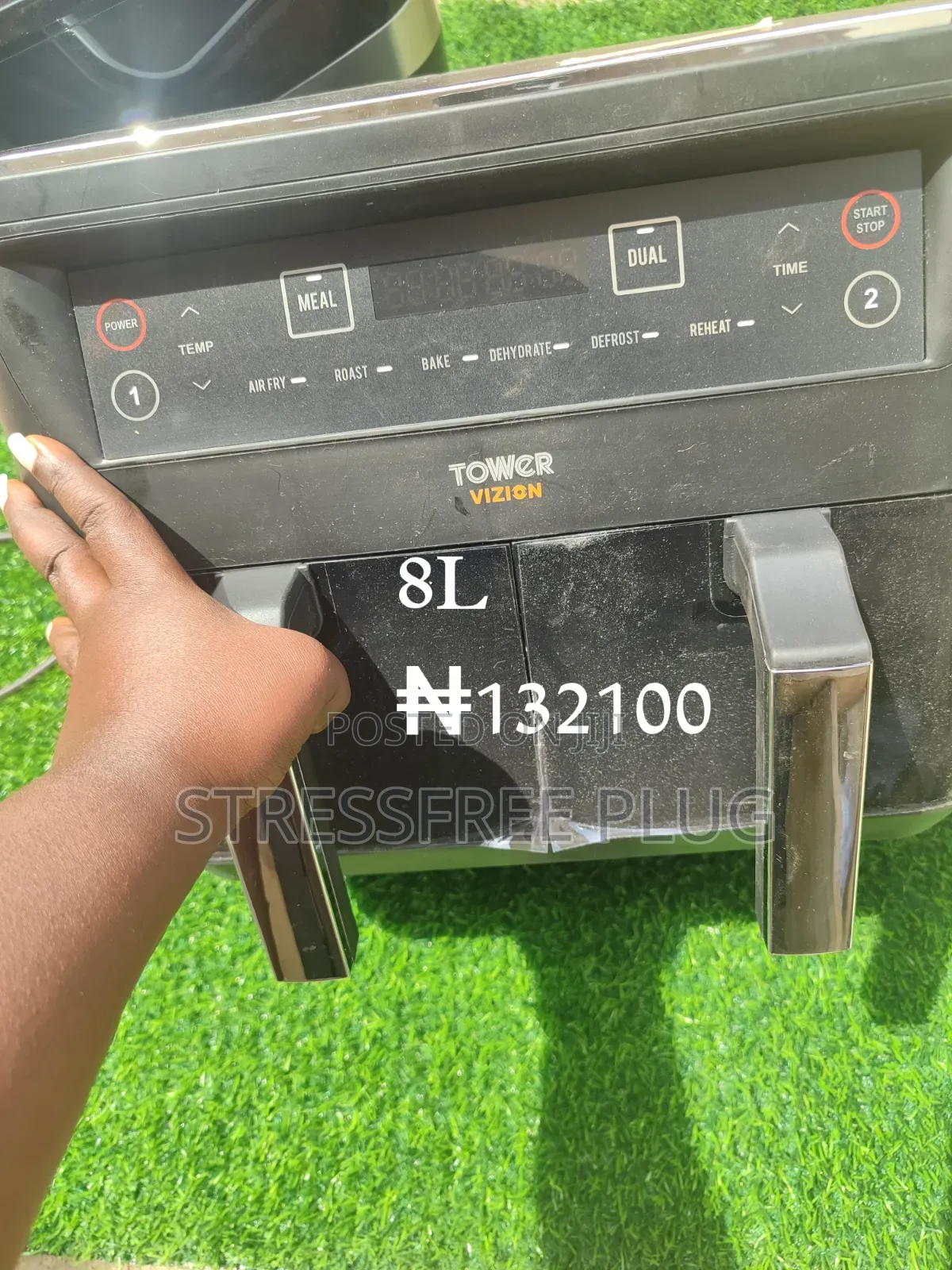 Tower Double Door Airfryer