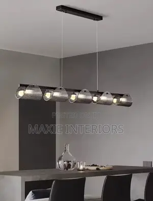 Modern Smokey Glass Dine Dining Room Pendant Lights