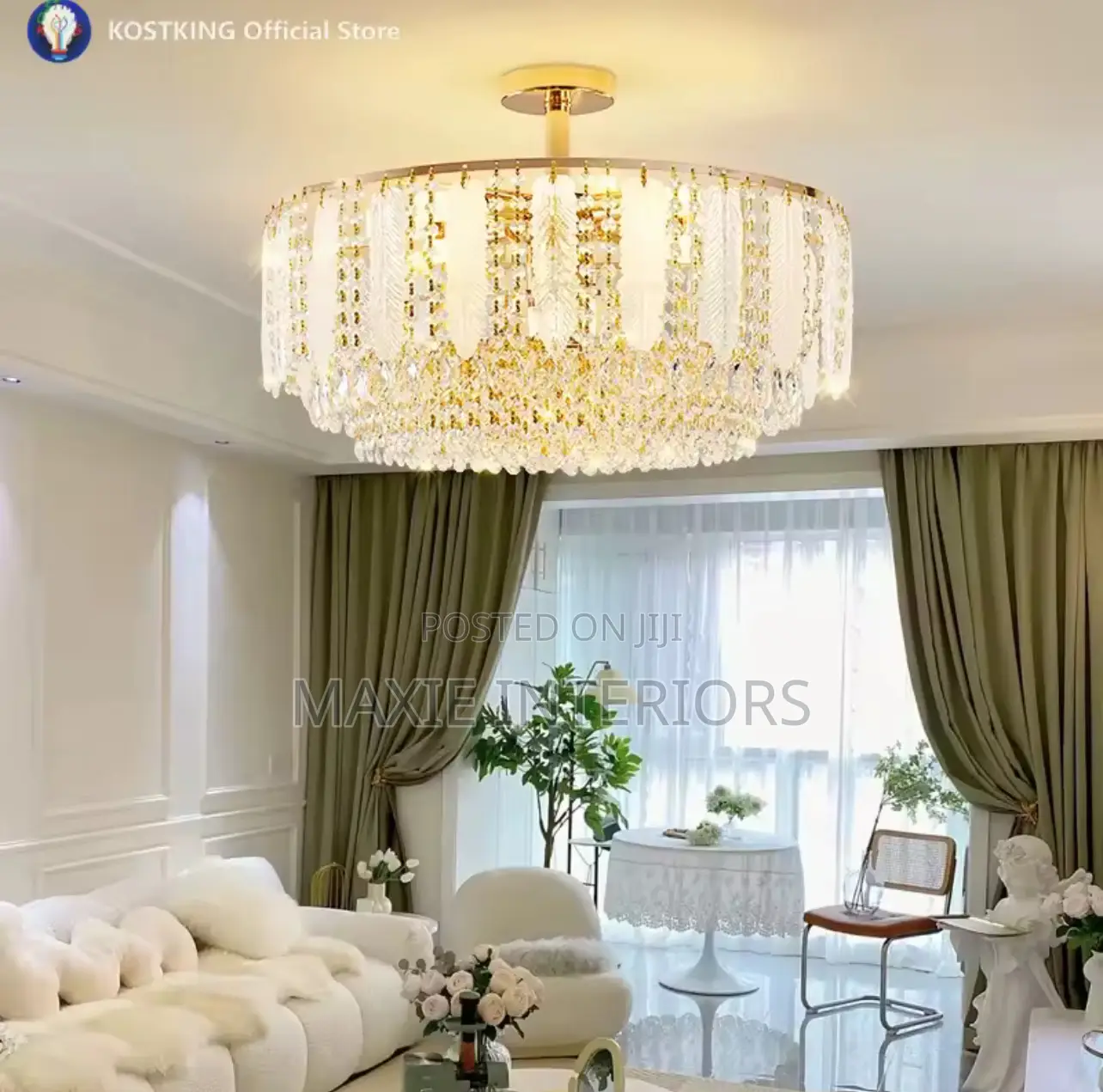 Modern Crystal Living Room Decorative Chandelier