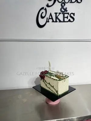Butter Cream Rectangle Cake