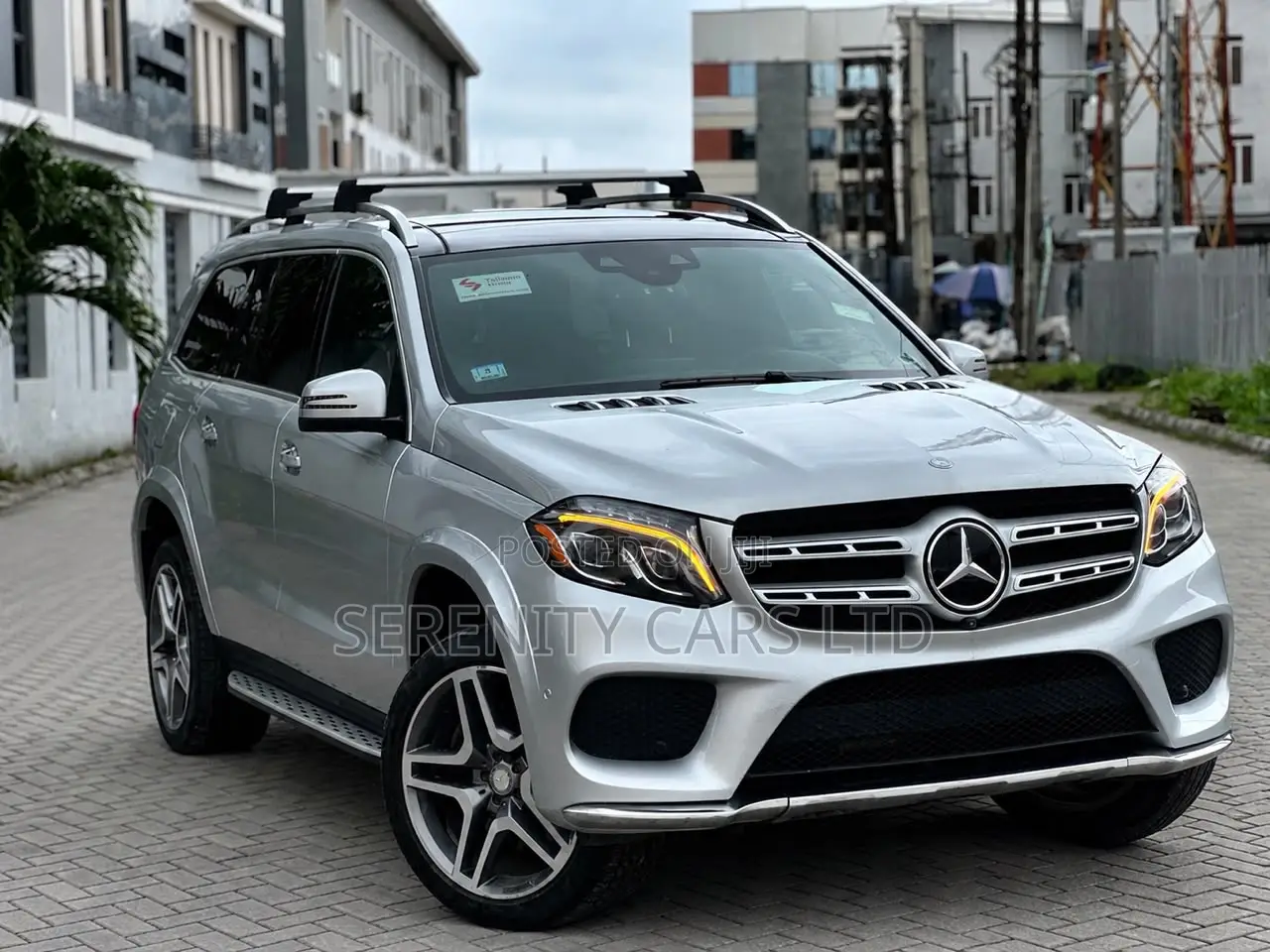 Mercedes-Benz GLS-Class GLS550 4Matic 2017 Silver