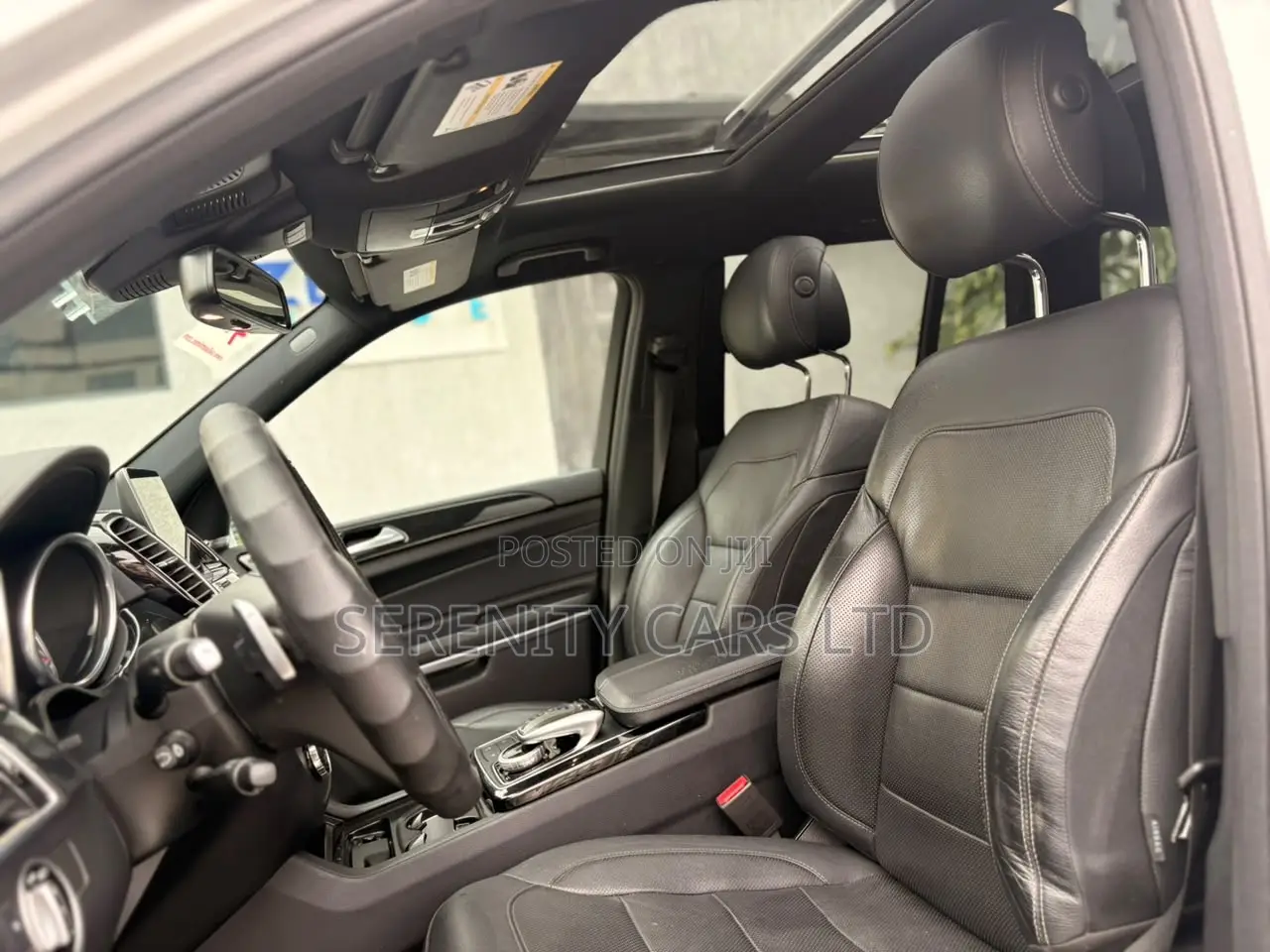 Mercedes-Benz GLS-Class GLS550 4Matic 2017 Silver