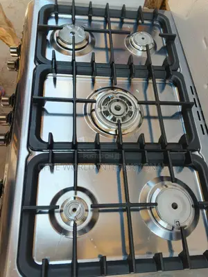 Original Nexus 5-Burner Stainless Steel Gas Cooker With Oven Grill