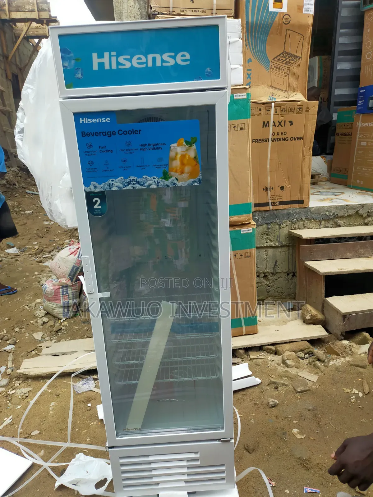 Hisense Upright Freezer