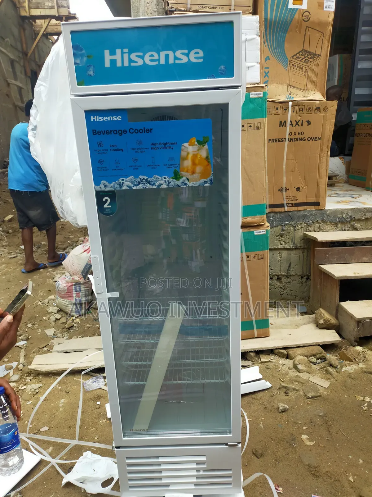 Hisense Upright Freezer