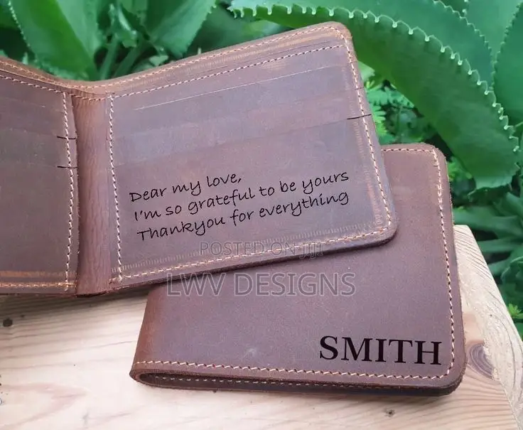 Premium Customised Leather Wallet