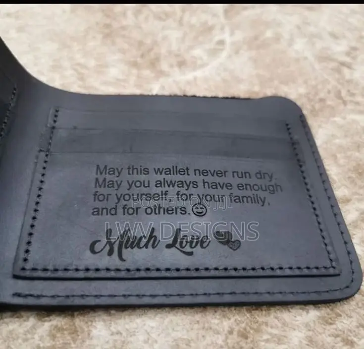 Premium Customised Leather Wallet