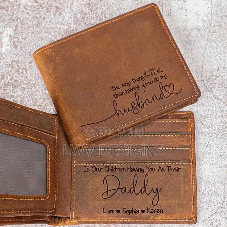 Premium Customised Leather Wallet