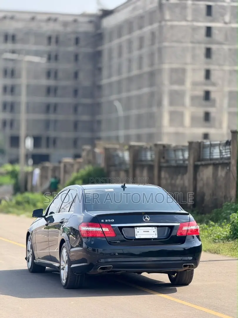Mercedes-Benz E350 2013 Black